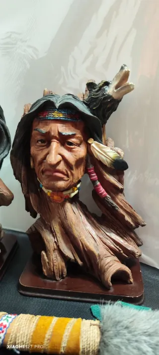 Figuras indios americanos variadas