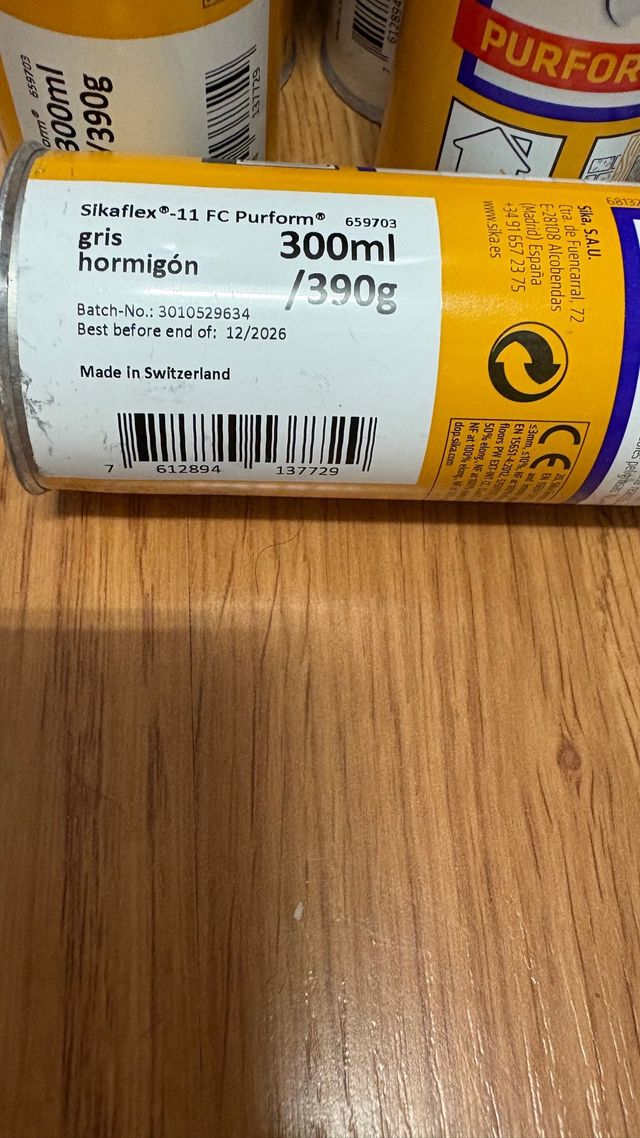 10 Sikaflex 11 FC Adhesivo y Sellador