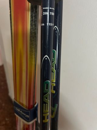 Esquís Dynastar con fijaciones Salomon