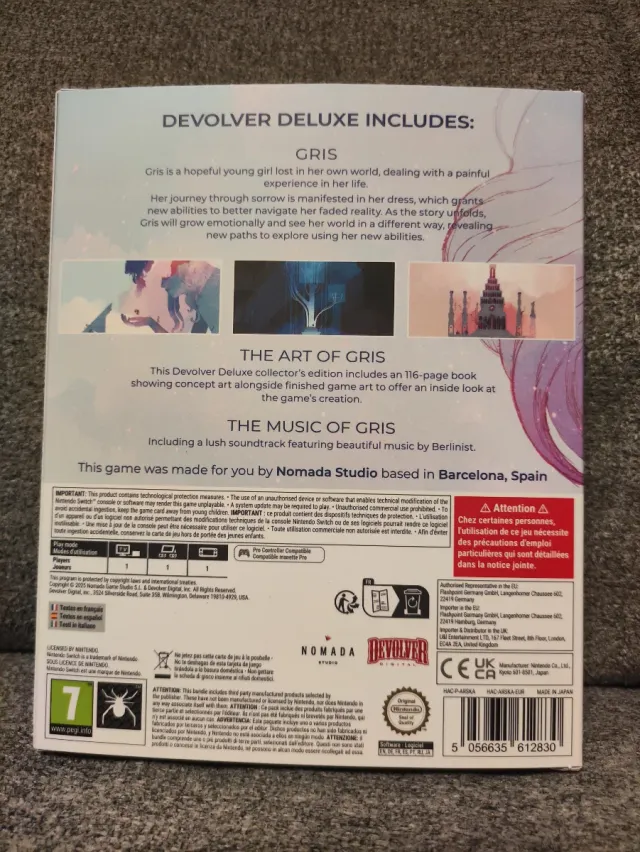 GRIS Deluxe - Nintendo Switch