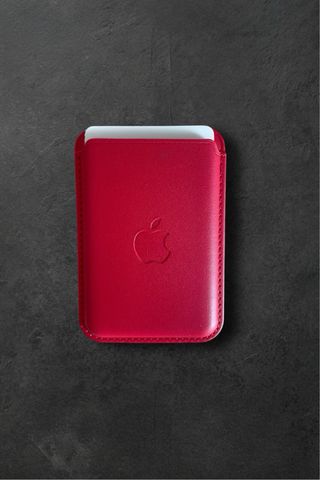 Portacarte/ Porta documentos Apple MagSafe Rosso