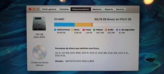 MacBook finales 2009 produccion musical y diseño