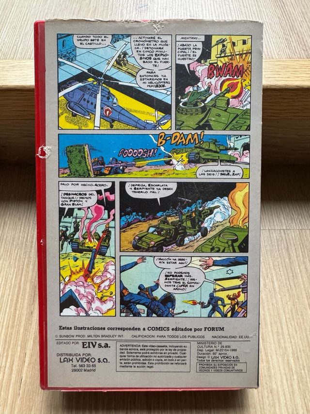 VHS G.I. Joe: Grandes Aventuras