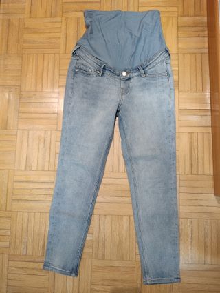 Pantalones premamá vaqueros