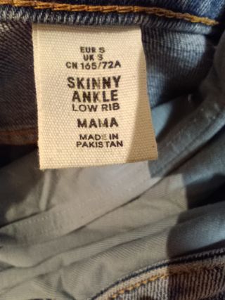 Pantalones premamá vaqueros