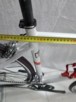 Bicicleta Massi Blanco/Rojo