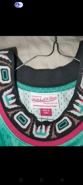 Canotta NBA Vancouver Grizzlies Mitchell & Ness