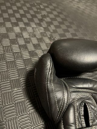 Guantes Boxeo Custom Fighter 12oz Negros