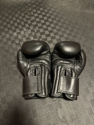 Guantes Boxeo Custom Fighter 12oz Negros