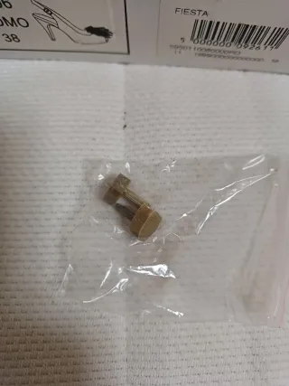 Zapatos de fiesta Saraibella gris/plateados