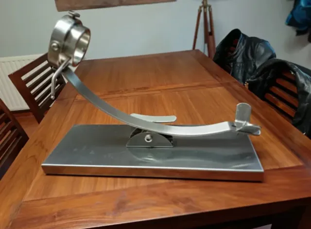 Jamonero profesional basculante acero inoxidable