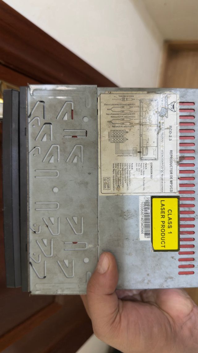 Radio Coche Toro Power RCD-2.3 CD/USB/SD/FM