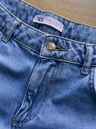 Pantalones Palazzo Zara Azules