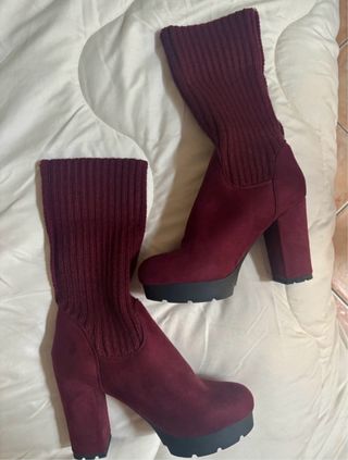 Stivaletti donna tacco alto eleganti sportivi