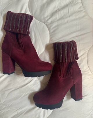 Stivaletti donna tacco alto eleganti sportivi