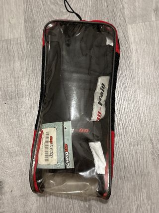 Guantes de moto On-Brain negros XS