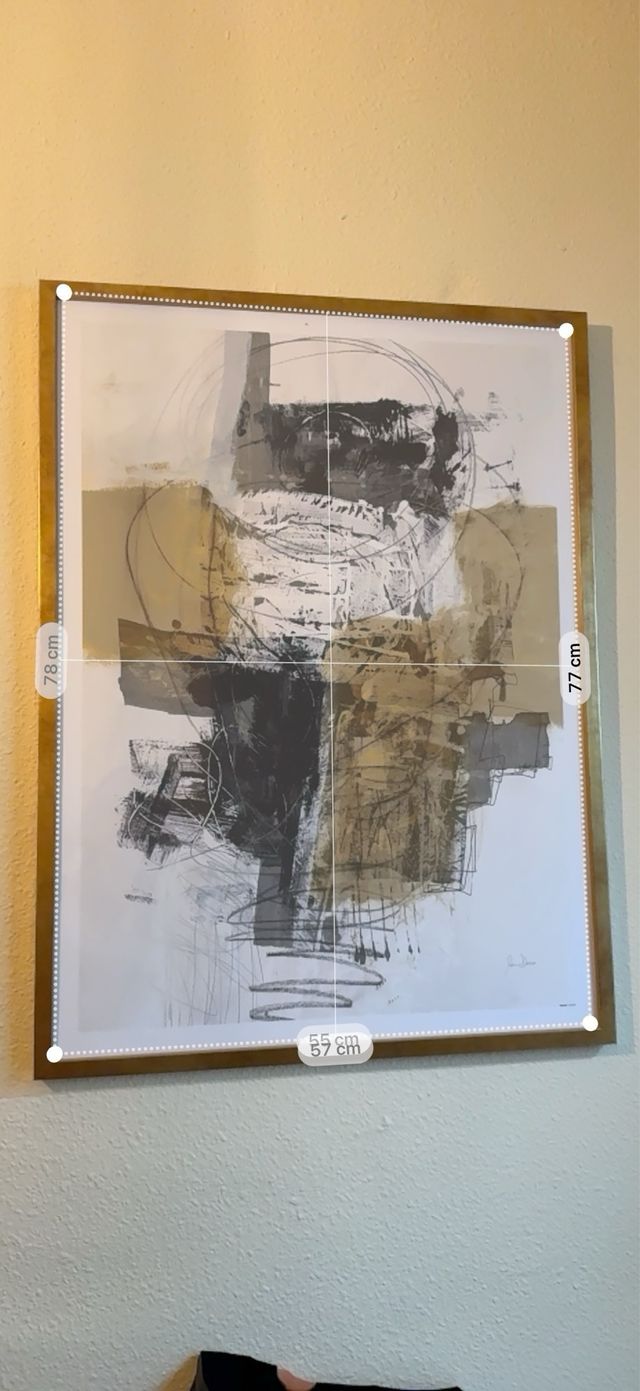 Conjunto de 2 cuadros abstractos