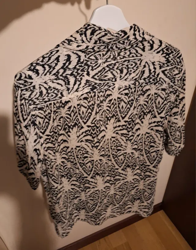 Camisa Zara Estampada Hombre