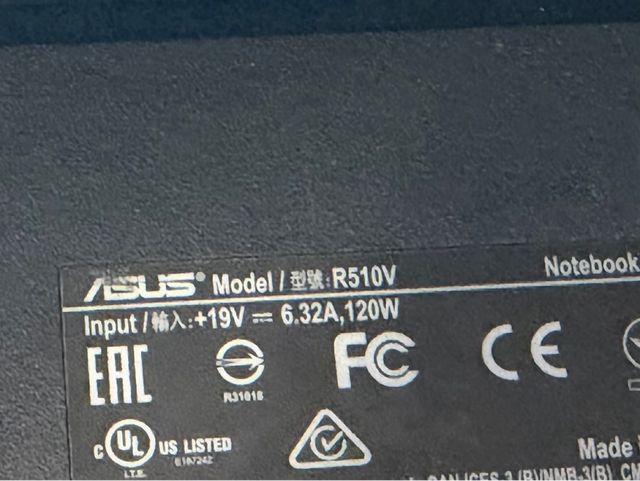 Despiece Asus R510V piezas