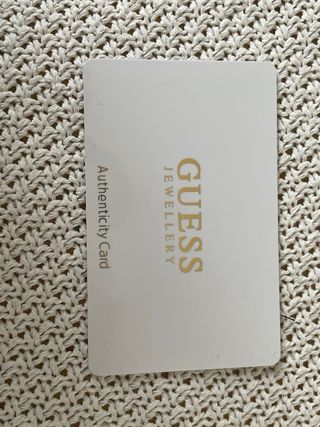 Pulsera Guess Dorada