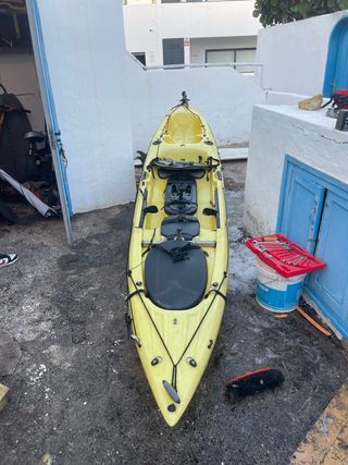 Kayak de pesca Trident 13 amarillo