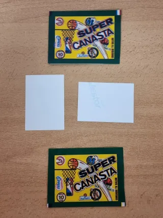 Cromo Magic Johnson Super Canasta 1986