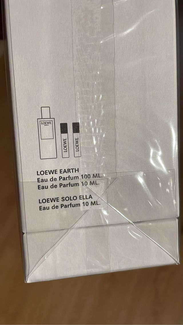 Loewe Earth y Loewe Solo Ella Set Perfume