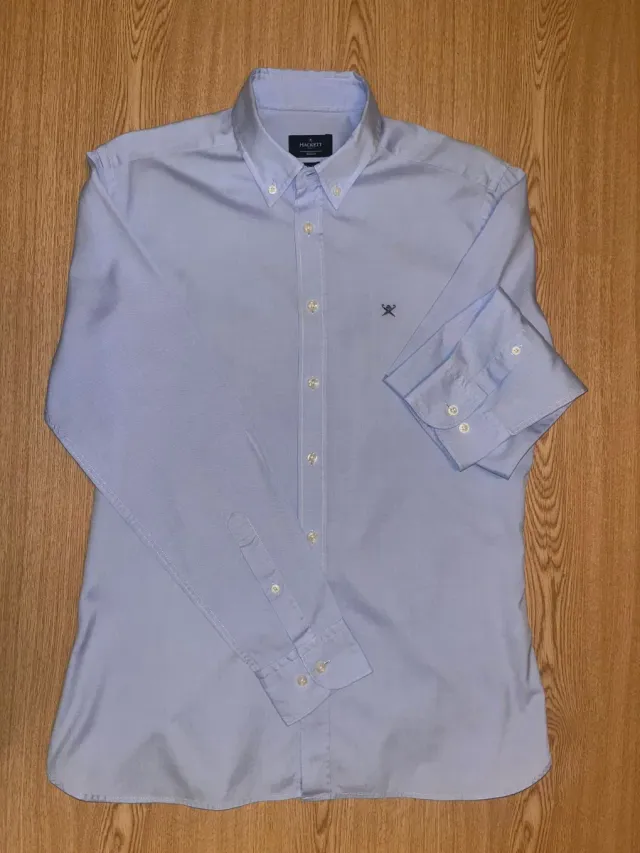 Camisa Hackett London Azul Talla M