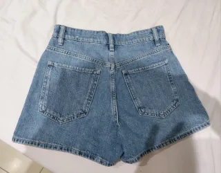 Pantalón corto vaquero Mango