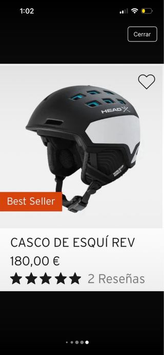 Casco Esquí Head Rev World Cup Rebels