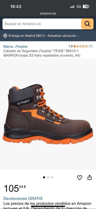 Pantalones AV Clase 2 (WR155)