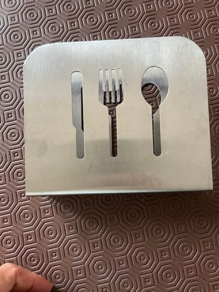 Conjunto Utensílios Cozinha Metal Madeira