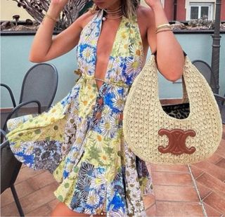 Vestido Zara floral S