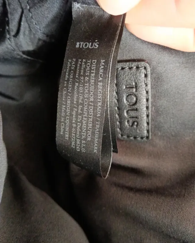 Bolso Tous Original Blanco y Negro