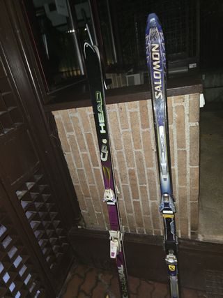 Esquís HEAD y SALOMON