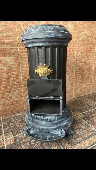 Estufa de leña de fundición