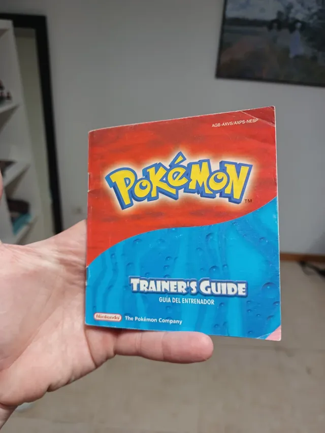 Guía Entrenador Pokémon Rubí Zafiro Original
