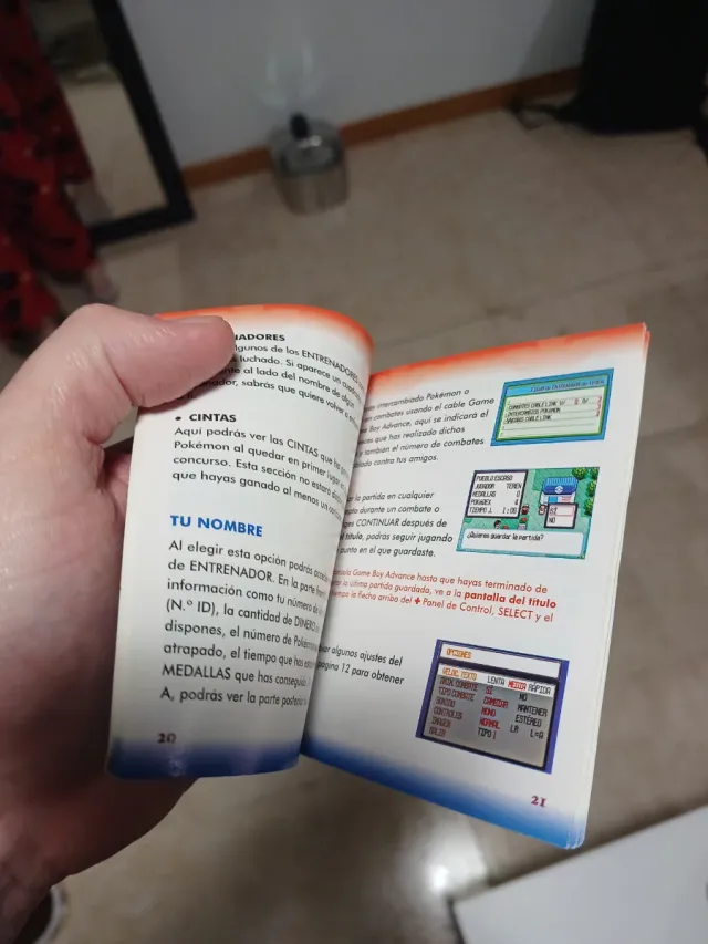 Guía Entrenador Pokémon Rubí Zafiro Original