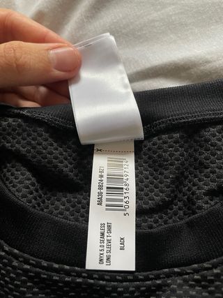 Maglia Gymshark Onyx Black Blu