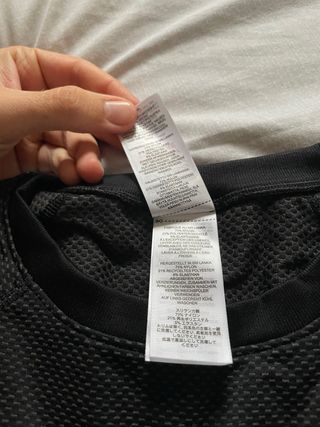 Maglia Gymshark Onyx Black Blu