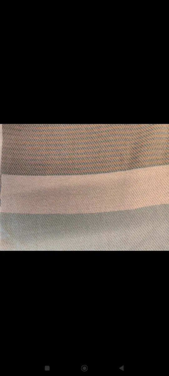 Bufanda de Cachemira Gris/Rosa