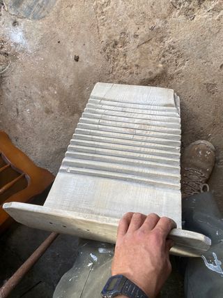 Lavadero antiguo de madera