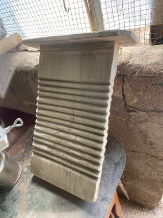 Lavadero antiguo de madera