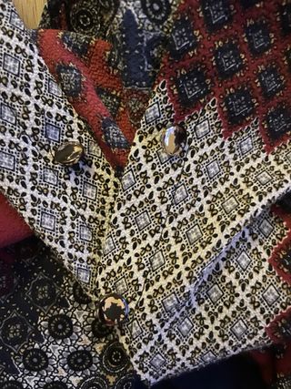 Vestido camisero estampado Quiz