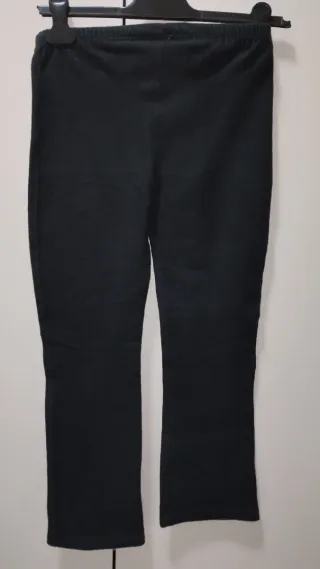 Pantaloni felpa ragazza grigio antracite TG H