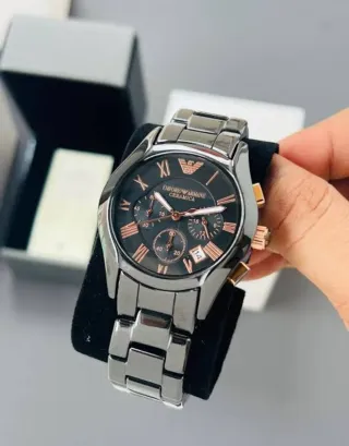 Reloj Emporio Armani Cerámica Negro/Oro