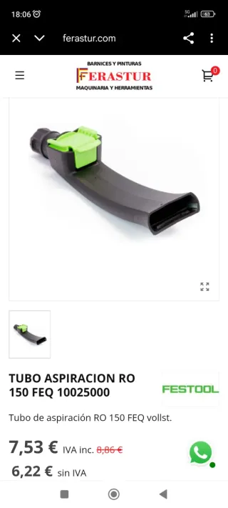 Lote herramientas y Extractor Forza 7501T