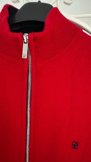 CAROLINA HERRERA CH JERSEY HOMBRE ROJO M