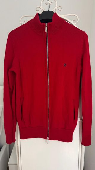 CAROLINA HERRERA CH JERSEY HOMBRE ROJO M