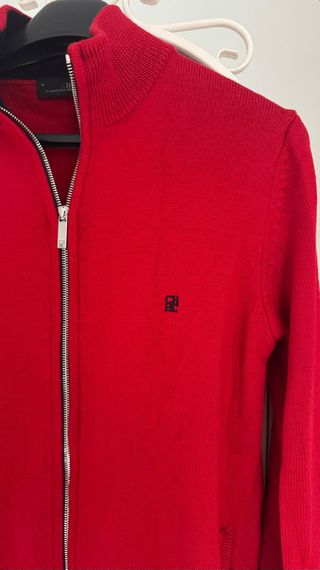 CAROLINA HERRERA CH JERSEY HOMBRE ROJO M